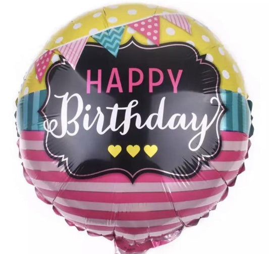 Happy Birthday Party Balloon 18inch